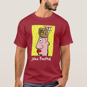 T-shirt Tuba Head, aux festivals