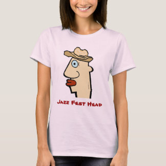 T-shirt Tuba Head Outback, Jazz Fest Head