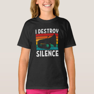 T-shirt Tuba - Je détruit Silence Tuba Player