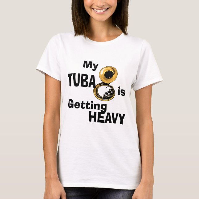 T-shirt Tuba lourd (Devant)
