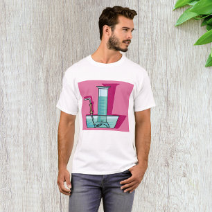 T-shirt Tube de test scientifique