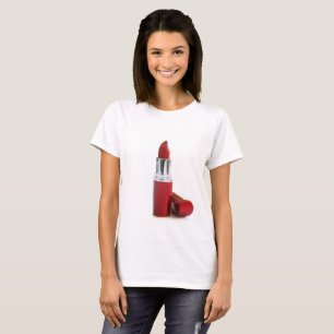 T-shirt Tube rouge à lèvres