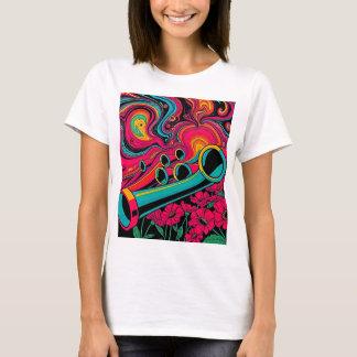 T-shirt Tubulaire Floral 1