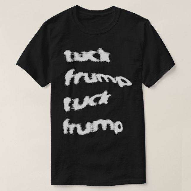 T-shirt Tuck Frump Glitch Design esthétique (Design devant)