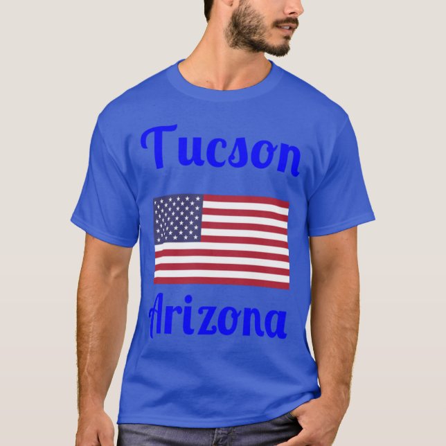 T-shirt Tucson Arizona Stylish Prints (Devant)