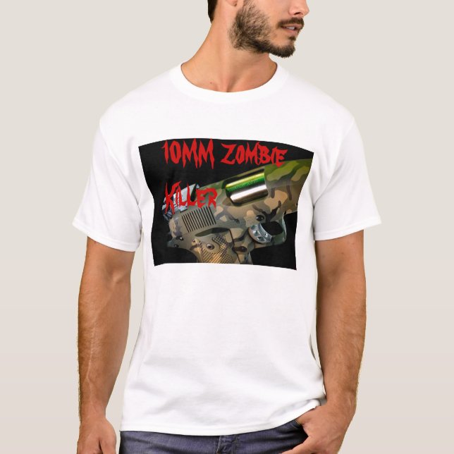 T-shirt tueur de zombi de 10MM (Devant)