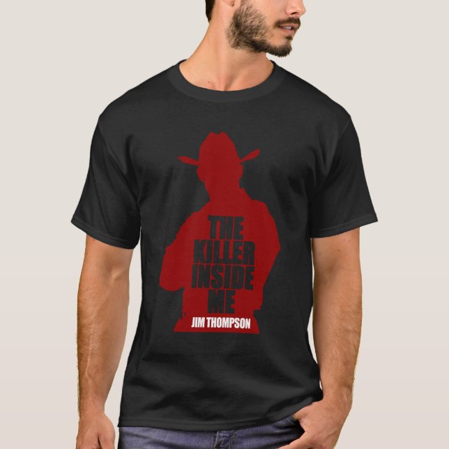 T-shirt Tueur en moi Jim Thompson Classic Noir Esse (Devant)
