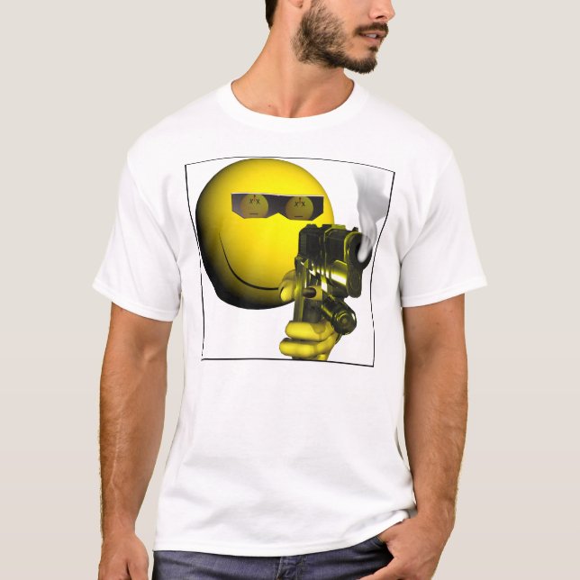 T-shirt Tueur heureux (Devant)
