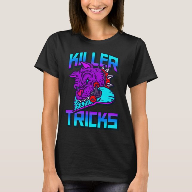 T-shirt Tueur Tricks Mad Pitbull (Devant)