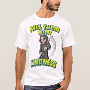 T-shirt Tuez-Les Avec Une Belle Faucheuse Grim