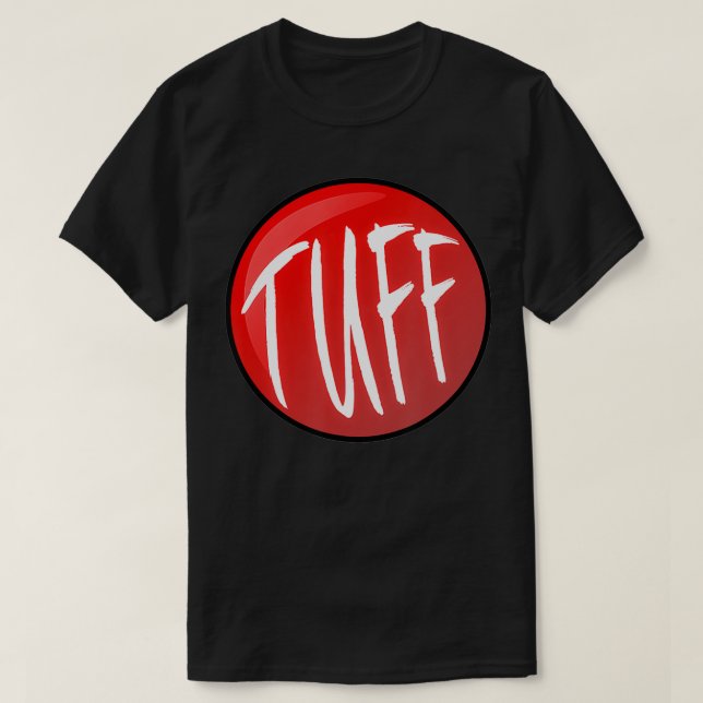 T-shirt Tuff Red Match Baskets rouges  (Design devant)