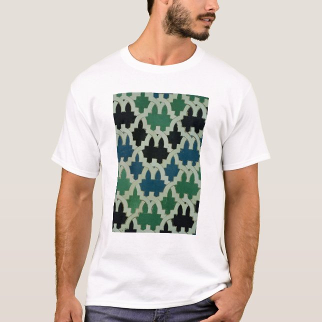 T-shirt Tuiles d'Azulejos du trône des sultans (Devant)