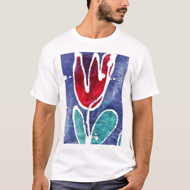 T-shirt Tulipe (Devant)