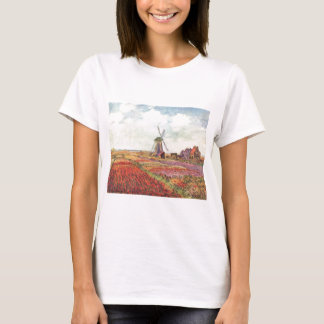 T-shirt Tulipe de Claude Monet aux Pays-Bas