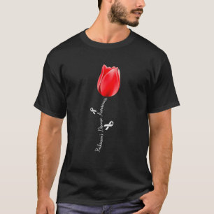T-shirt Tulipe de sensibilisation à la maladie de Parkinso