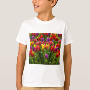 T-shirt Tulipes lumineuses