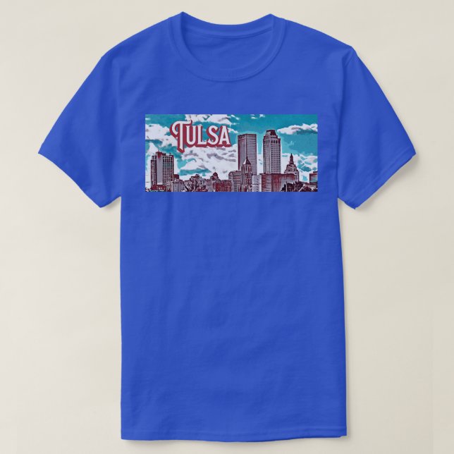 T-shirt Tulsa Oklahoma (Design devant)