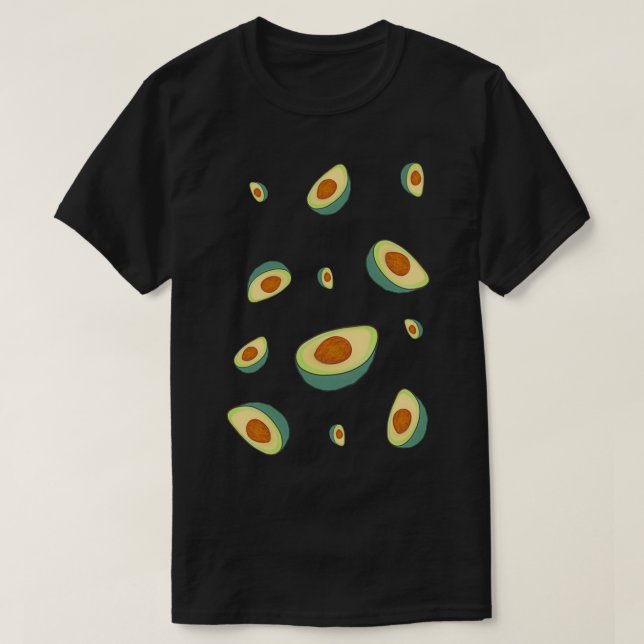 T-shirt Tumblr Avocados (Design devant)