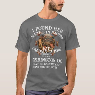 T-shirt Tump Art dégénéré Irish Pub Salle Rouge Trump