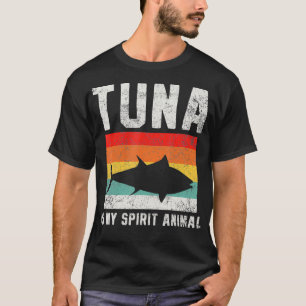 T-shirt Tuna Fishing Retro Vintage