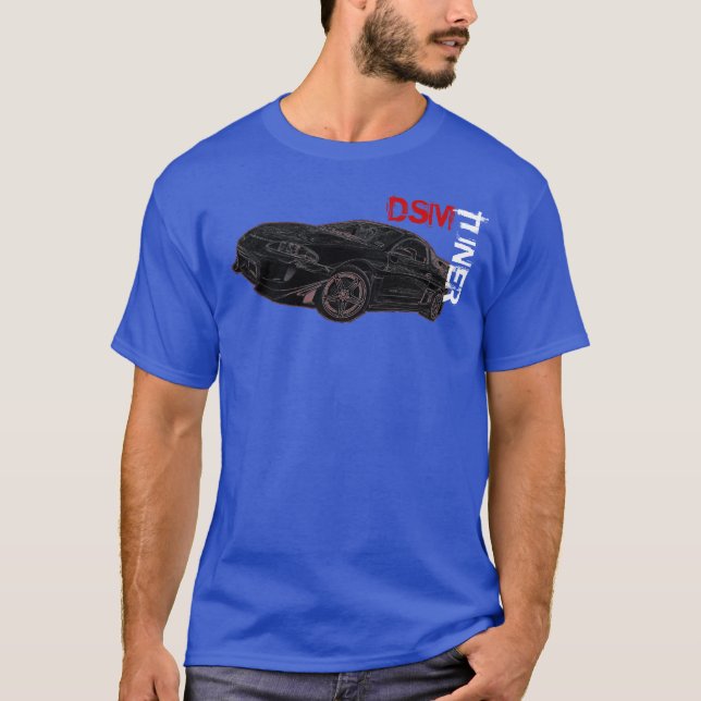 T-shirt TUNER de l'éclipse DSM de mitsubishi (Devant)