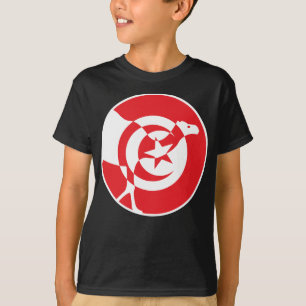 T-shirt Tunisie Dromedal Drapeau animal national tunisien