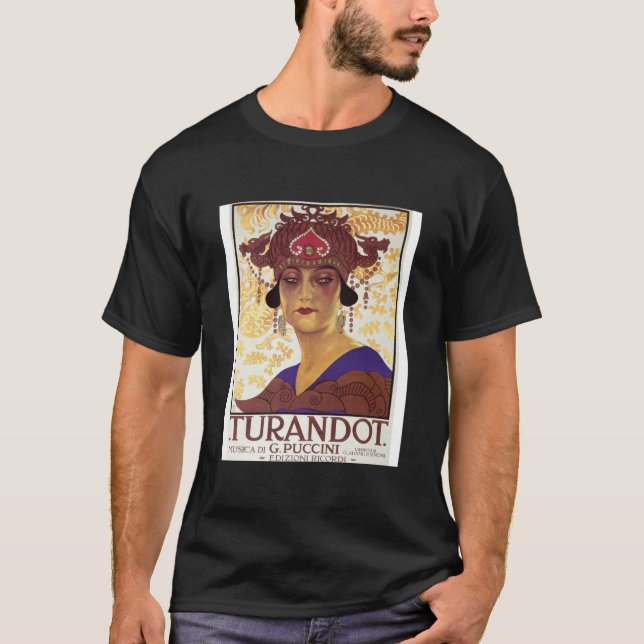 T-shirt Turandot Vintage Graphic (Devant)