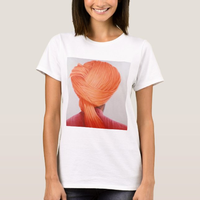 T-shirt Turban de safran (Devant)