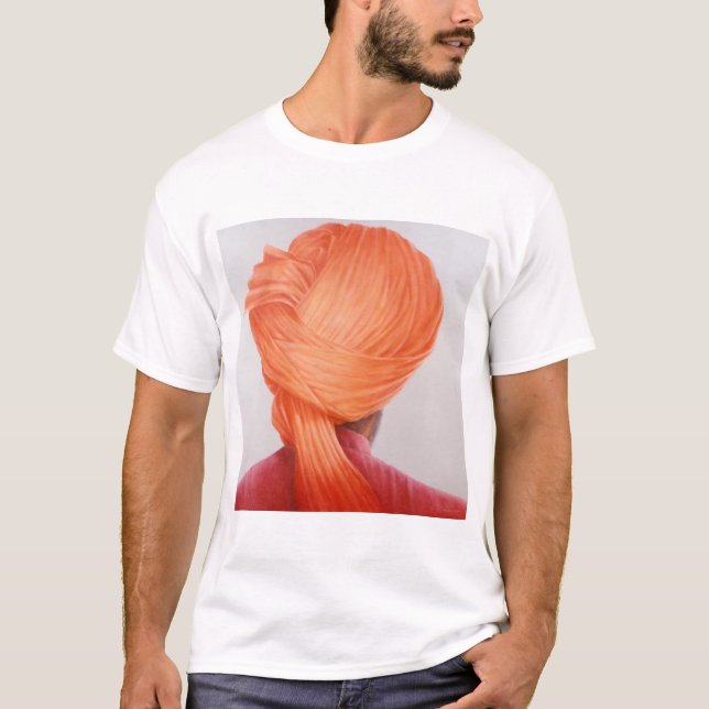 T-shirt Turban de safran (Devant)