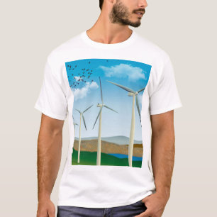 T-shirt Turbines éoliennes