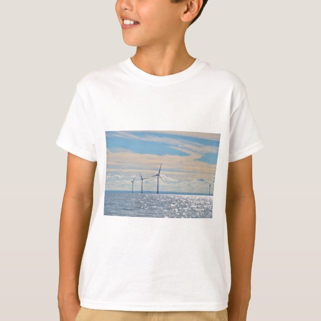 T-shirt Turbines éoliennes (Devant)