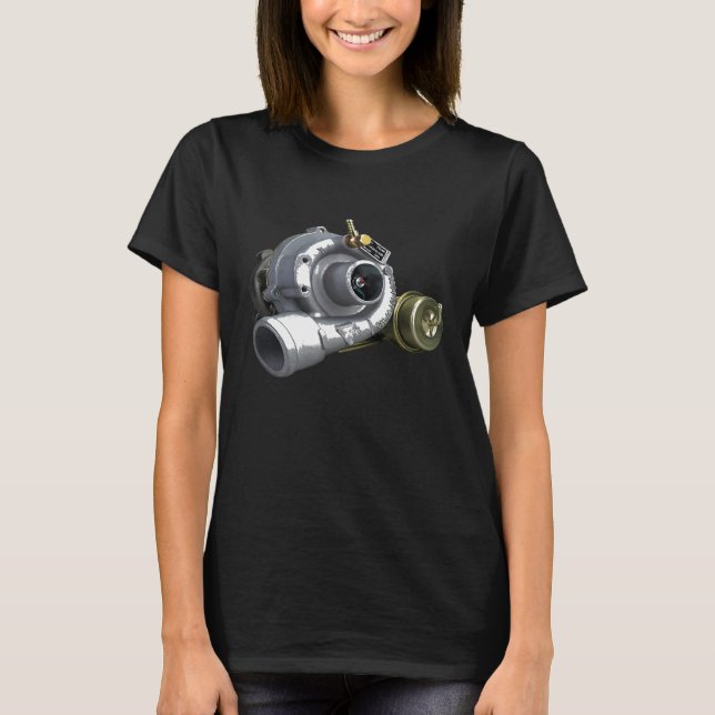 T-shirt Turbo Boosted Turbocompresseur E85 Intercool (Devant)