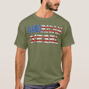 T-shirt Turbo Diesels Diesel américain Power Trucks Roll