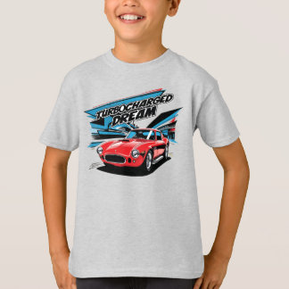 T-shirt Turbochargé Dream - Voiture de sport rouge