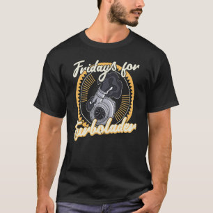 T-shirt Turbocompresseur Motorsport Tuner Réglage Voiture