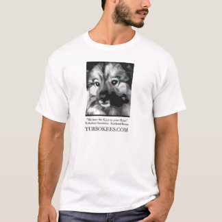 T-shirt Turbokees.com adoptent un keeshond