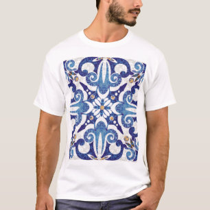 T-shirt Turc coloré : Motif Vintage de l'Est