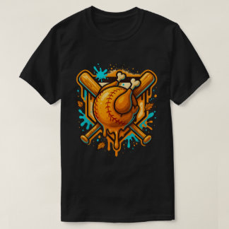 T-shirt Turkey Baseball Graffiti Art