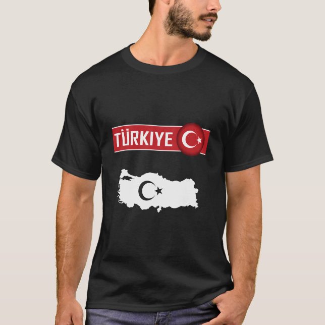 T-shirt Turkey Flagturk Bayragiturkiyeturkey (Devant)