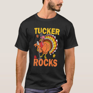 T-shirt Turkey Rocks Autumn Fall Y'all Thanksgiving Retro 