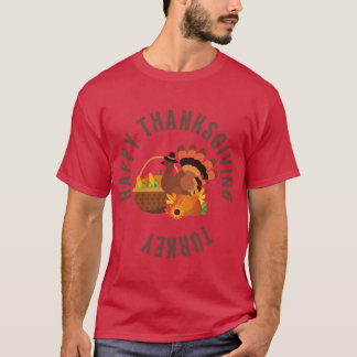 T-shirt TURKEY THANKSGIVING T shirt Oversized