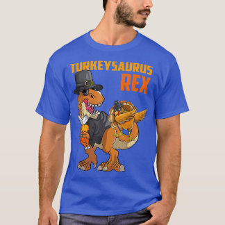 T-shirt Turkeysaurus Rex Dab Turkey Dino Toddler Boys Than