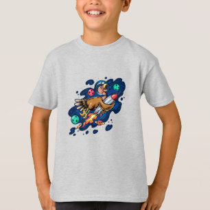 T-shirt Turquie à bord d'une fusée spatiale à haute vitess