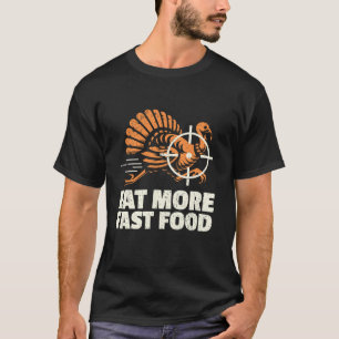 T-shirt Turquie Chasse Je Mange Turquie Restauration Rapid