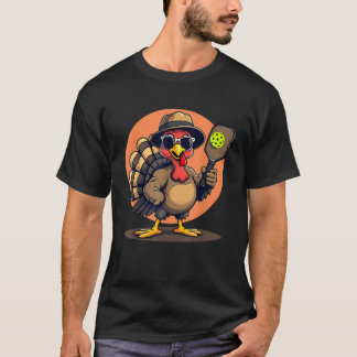 T-shirt Turquie Cool Pickleball Noir Petit Classic Mod