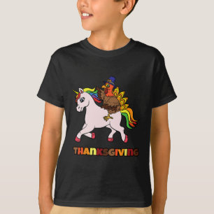 T-shirt Turquie équitation Unicorn Thanksgiving Day Magica