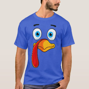 T-shirt Turquie Face Drôle Thanksgiving Costume Hommes Tod