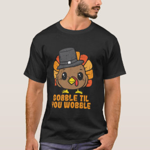 T-shirt Turquie Gobble Jusqu'À Ce Que Vous Vous Battez Mig