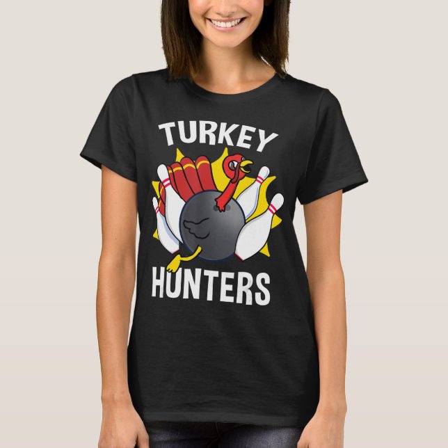 T-shirt Turquie Hunling Bowling Amusants Bowling Cadeau (Devant)
