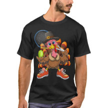 Turquie Jouant Au Tennis Thanksgiving Tennis